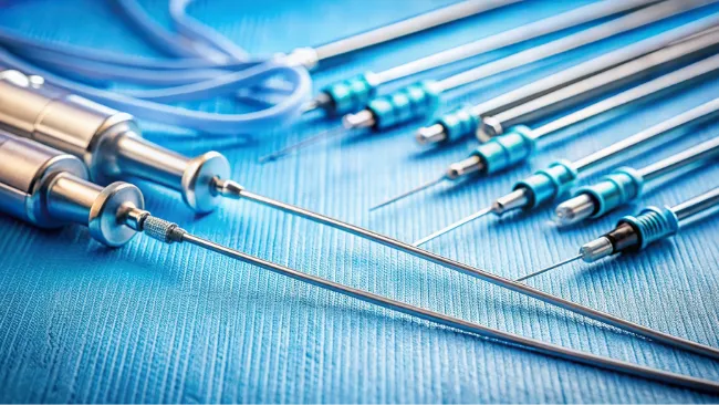 特注の極細オペ器具を使用